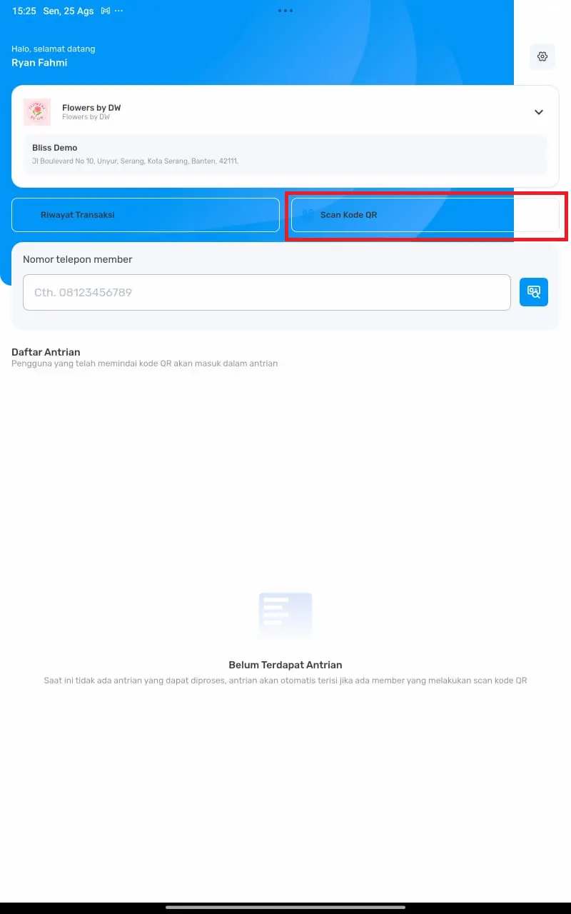 Cara melakukan transaksi